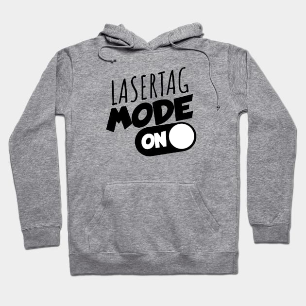 Lasertag mode on Hoodie by maxcode